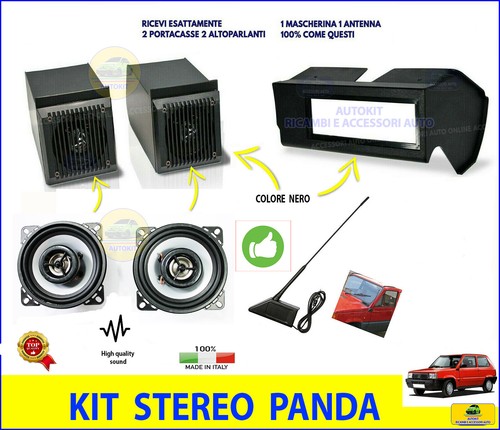 Kit audio per fiat panda - per, 141