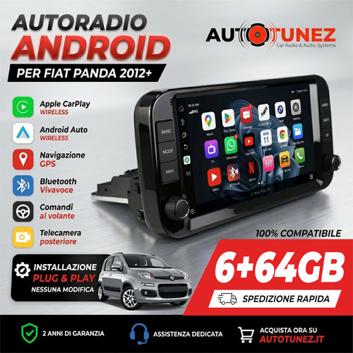 Autoradio android fiat panda - android,