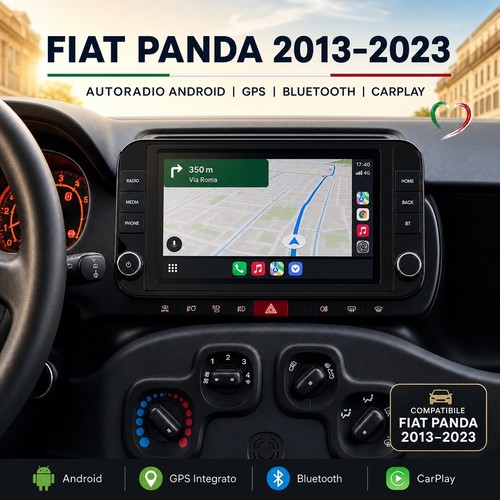 Autoradio android fiat - autoradio, 9"